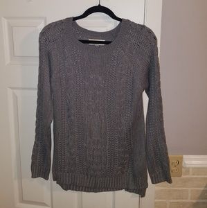 Gray sweater